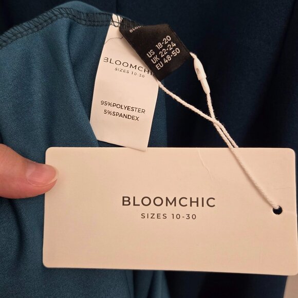 NWT BloomChic pleated midi dress - Size 18/20 - Picture 6 of 6